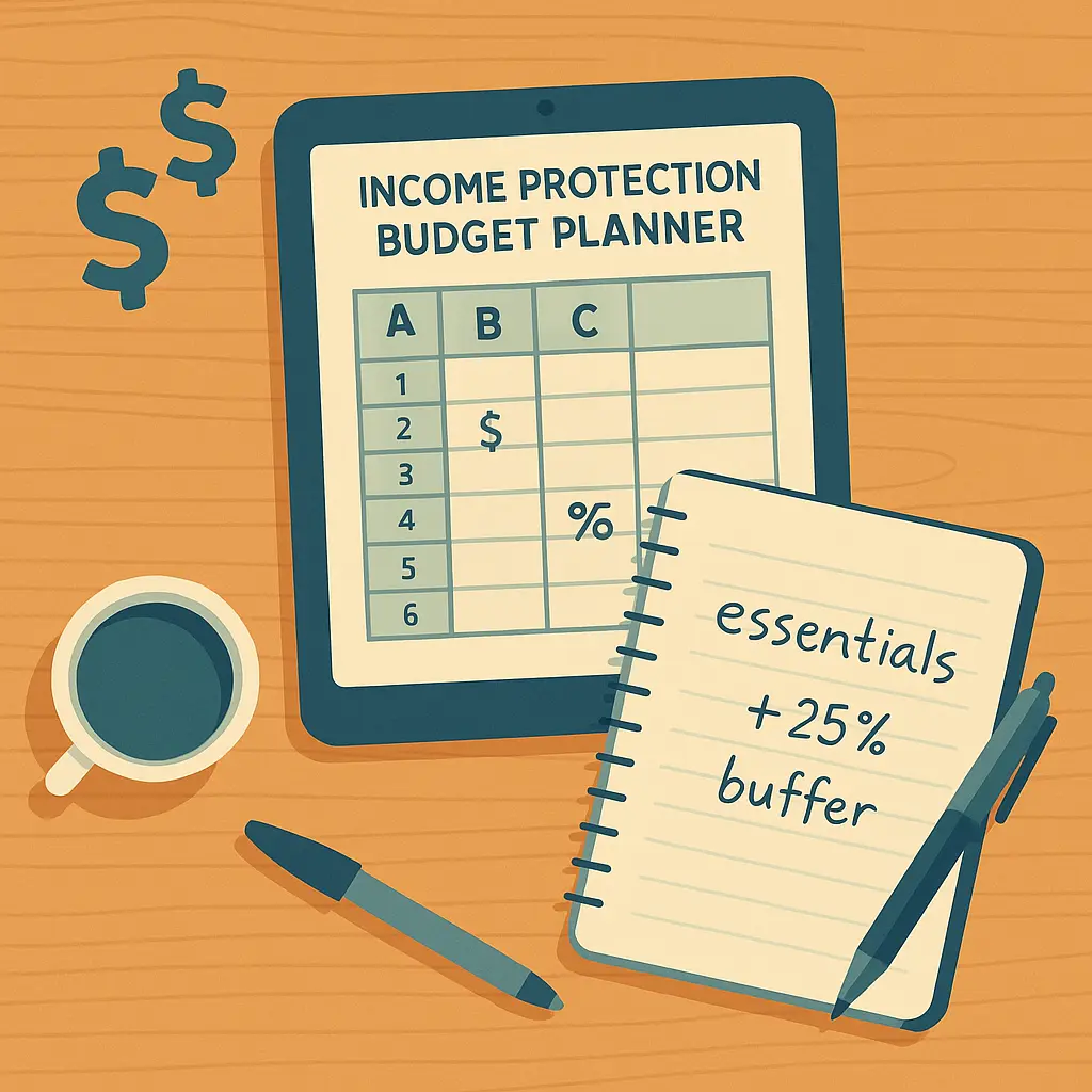 Income protection budget